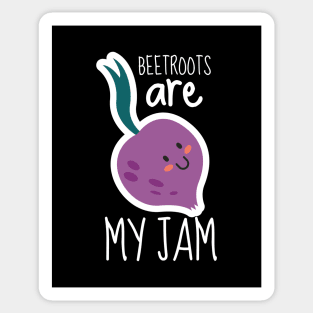 Beetroots Are My Jam Funny Sticker